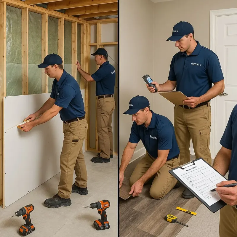 Repairs and Reconstruction process in City of Sammamish, WA